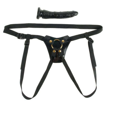 Imbracatura Strap-On Regolabile con Dildo Realistico 7